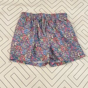 Michael's Multicolor Fish Patterned Swim Trunks
